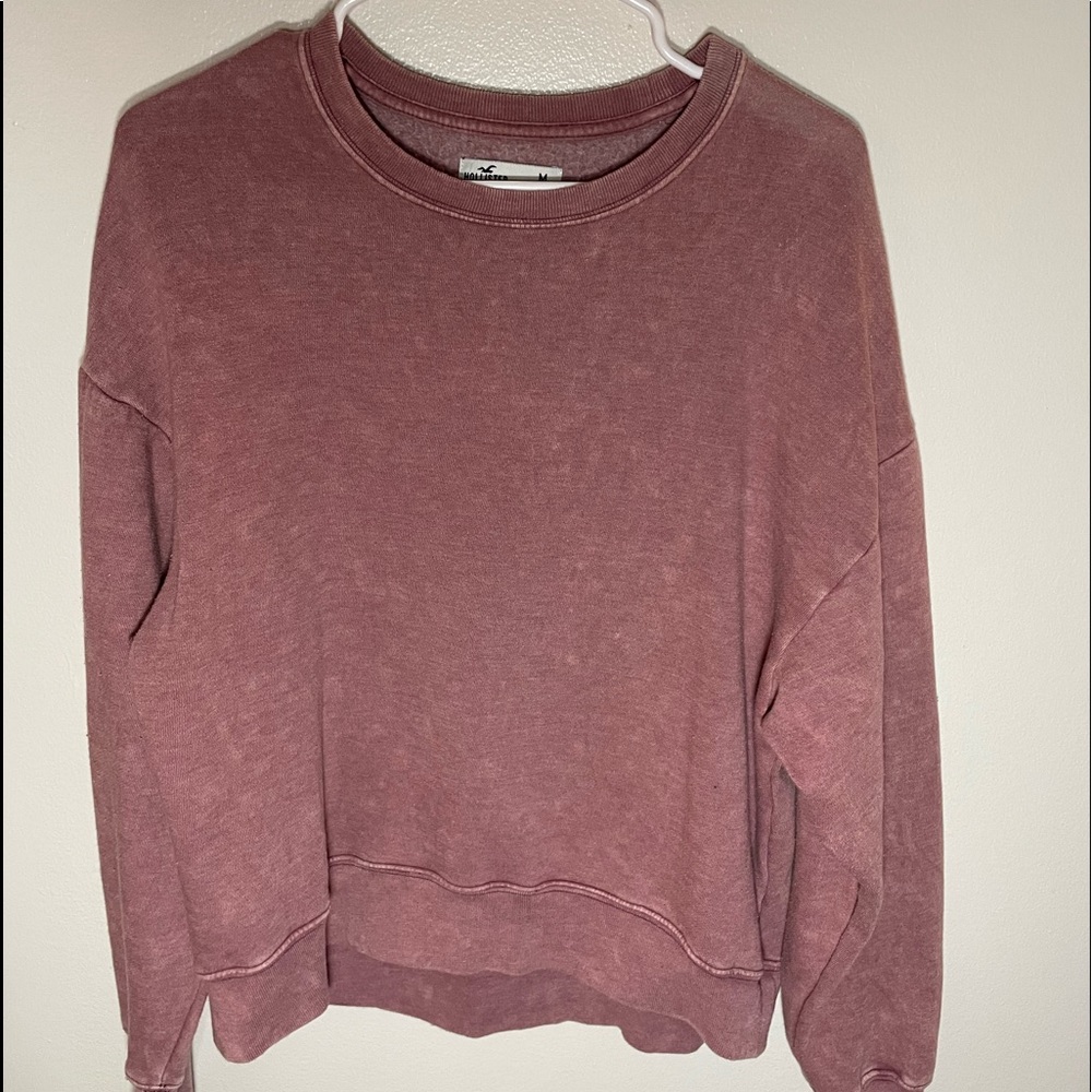 HOLLISTER BLEACH WASHED SWEATSHIRT